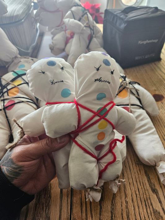 7 Day Chakra Cleansing & Love Binding Voodoo Dolls